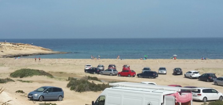 Stände von Andalusien - Playa de los Genoveses