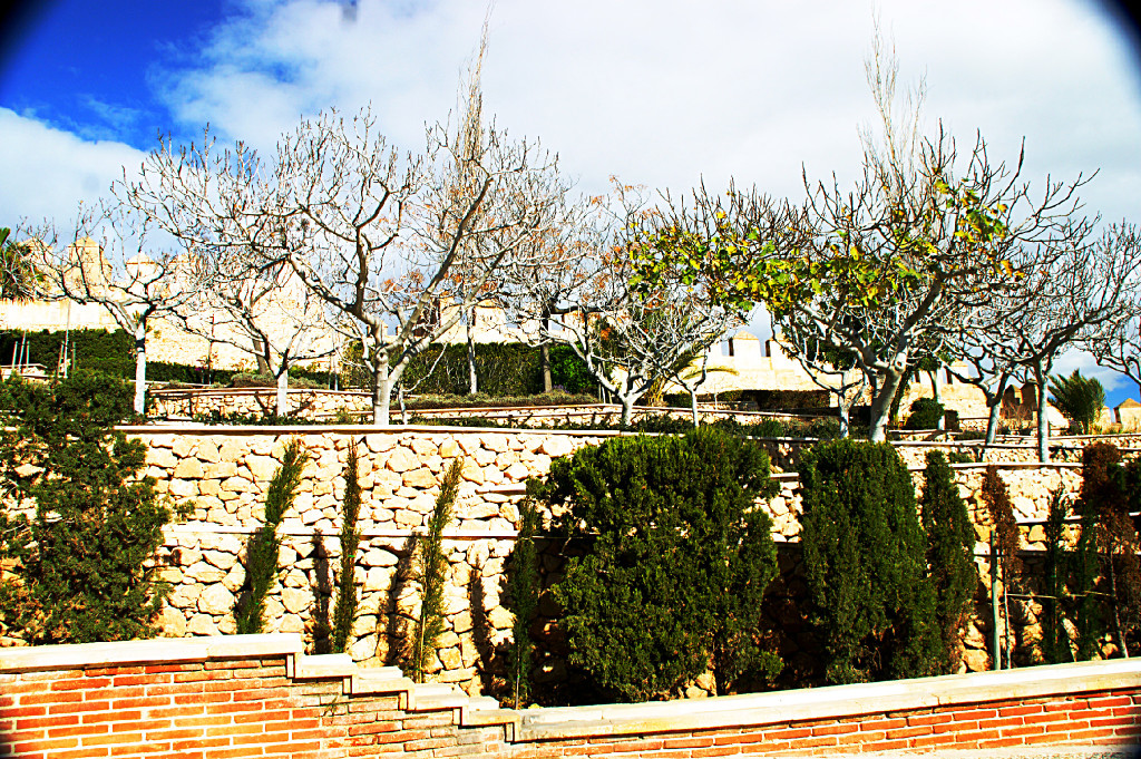 Die Gärten der Alcazaba in Almeria