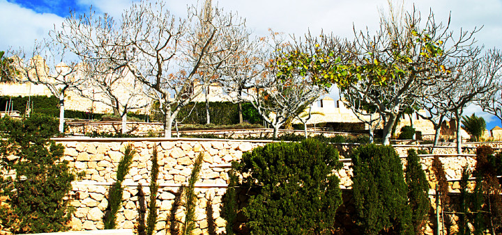 Gärten und Zisternen Alcazaba Almeria Gärten Alcazaba Almeria