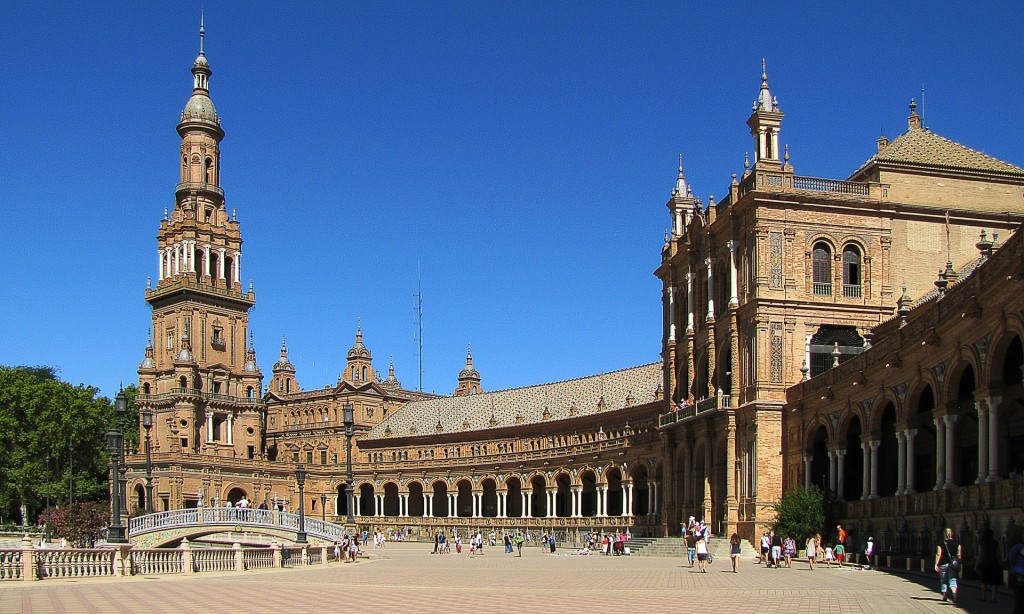 Plaza de Espana in Sevilla