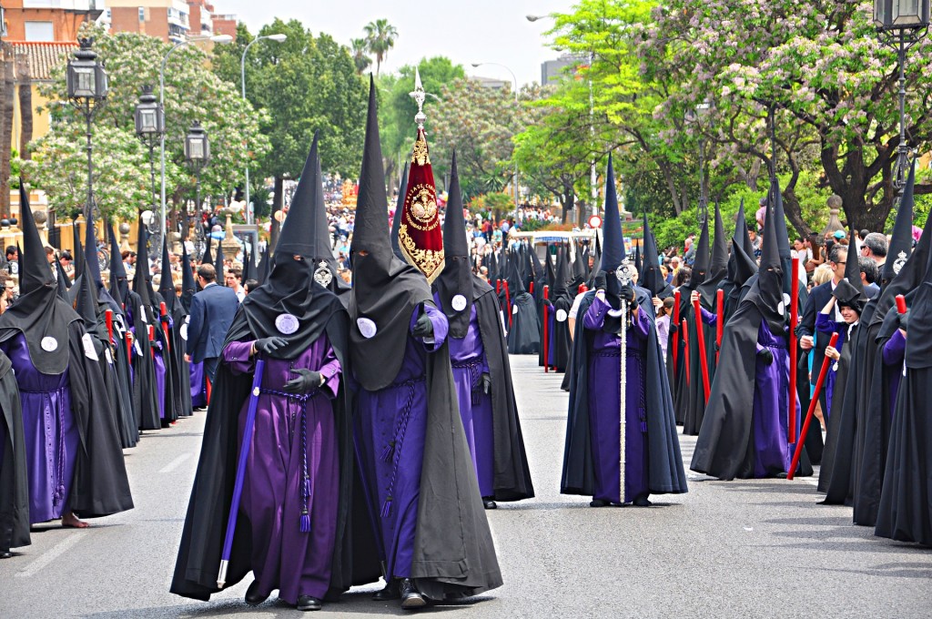 Prozession Semana Santa in Sevilla