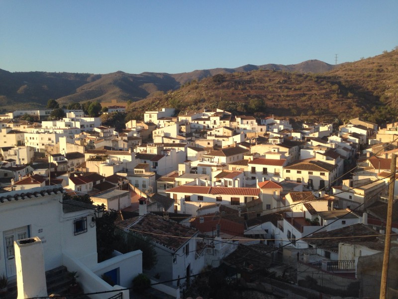 Bergdorf in Andalusien