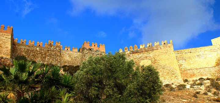 Alcazaba Almeria Aussenansich