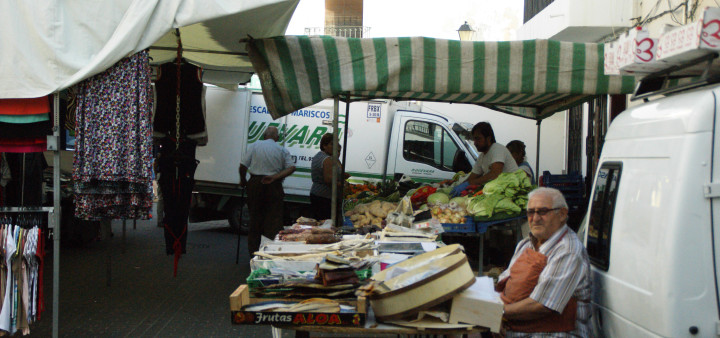Bei Lebenshaltungskosten in Andalusien 2016 ist Obst und Gemüse nicht teurer geworden Lebenshaltungskosten Markt Lubrin