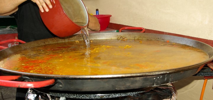 Paella Zubereitung