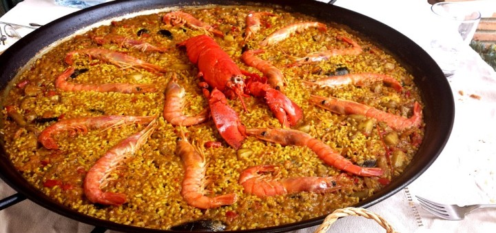 Paella gemischt