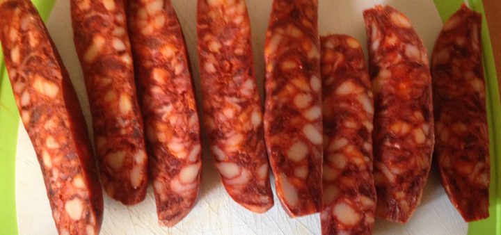 gebratene Chorizo