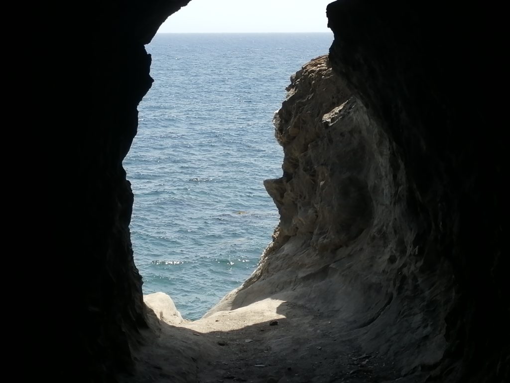 Strände in Cuevas del Almanzora - Cala Peñón Cortado, der falsche Weg.